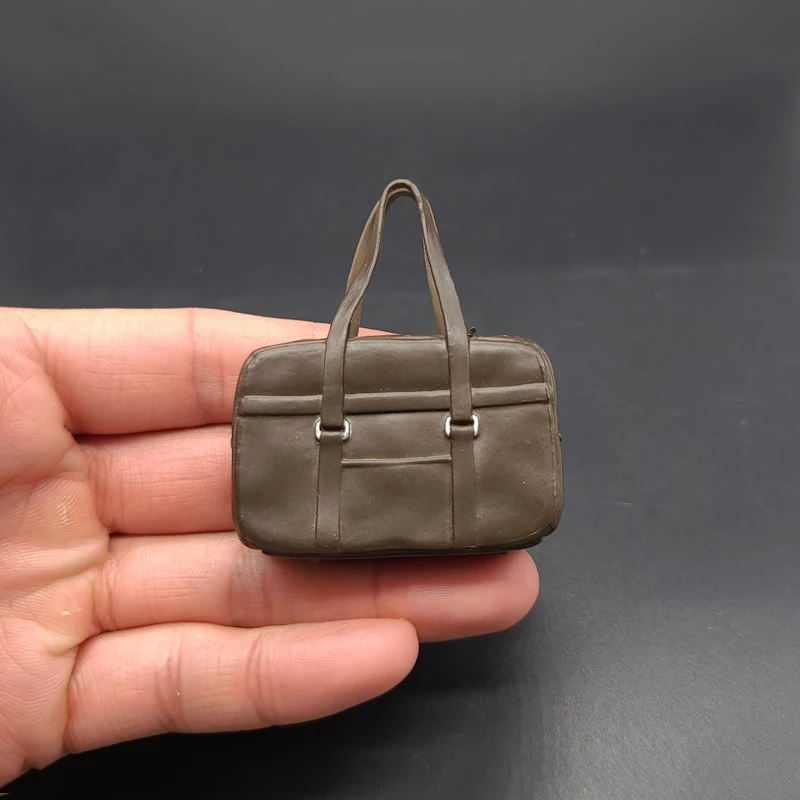 

Шарнирные куклы Blyth в масштабе 1/6, модный школьный мини-портфель коричневого цвета, портфель для 12-дюймовых женских и мужских экшн-фигурок