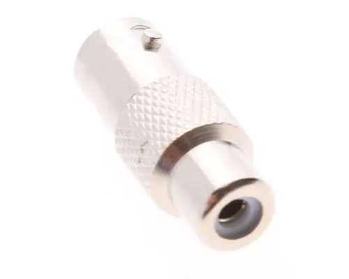 

1X гнездовой разъем BNC В гнездовой разъем RCA, переходник для камеры видеонаблюдения, никелированный переходник