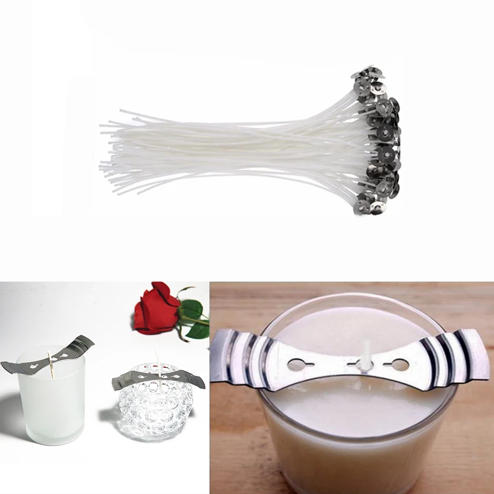 Натуральные свечи Candlewick наклейки для изготовления свечей сделай сам прочный с