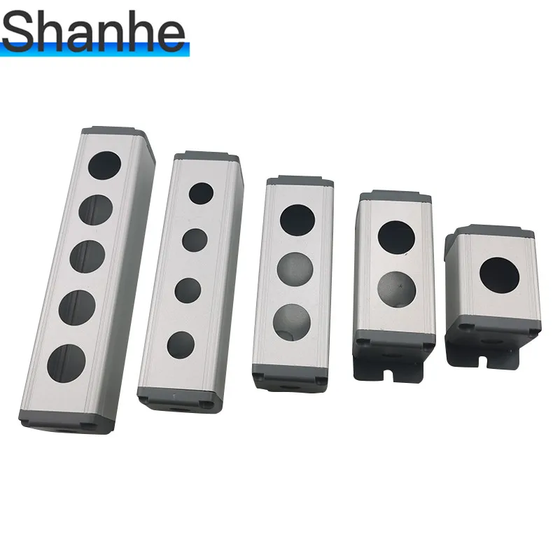 Водонепроницаемый кнопочный переключатель из алюминиевого сплава коробка с