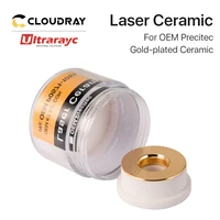 ultrarayc laser ceramic kt b2 con d28mm fiber laser cutting head nozzle holder h12 m11 for 0 5kw precitecwsx laser head