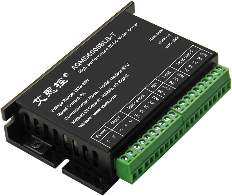 

Current / Speed / Position PID Control of 12 / 24 / 36 / 48 / 60v 480w Brushless DC Motor Driver PID Control
