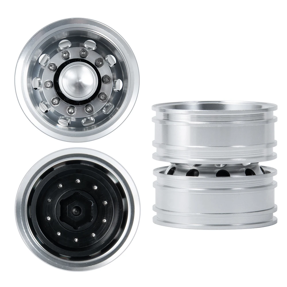 Купить Задние ступицы колесных дисков AXSPEED из металлического сплава для Tamiya R620 1/14, аксессуары для модификации грузовика