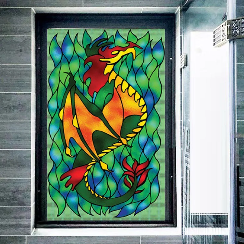 Изготовление размеров под заказ витражная плёнка на стекла окна непрозрачные