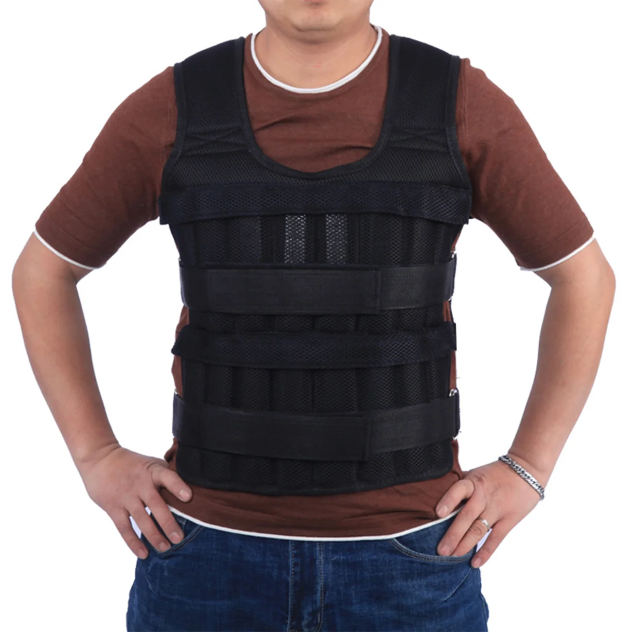 

Exercise Loading Weight Vest Boxing Running Sling Weight Training Workout Fitness Adjustable Waistcoat Jacket Sand Clothing