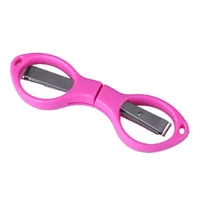 durable solid little hole design small foldable craft scissors for outdoor foldable craft scissors folding scissor