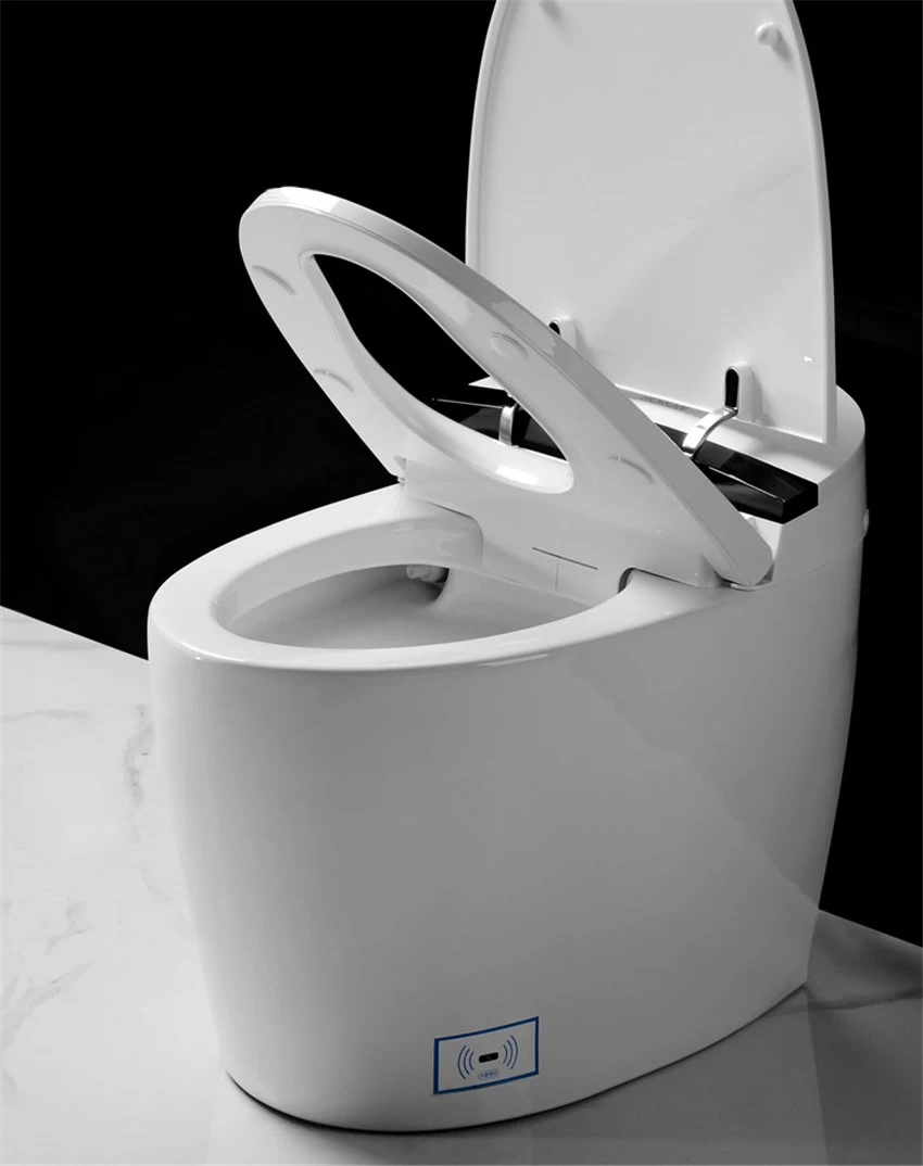 S4 умный туалет ручной флип интегрированный Туалет бытовой ванной ЖК-дисплей