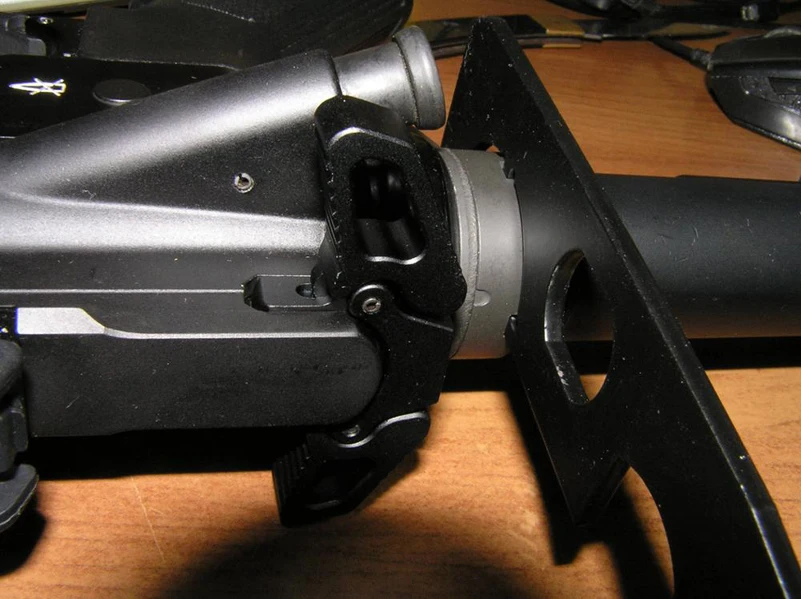 

Tactical Armorer Wrench For Extension Tube AR15 Castle Nut A1/A2 Muzzle Brake in Steel Gun Accessory for Hunting