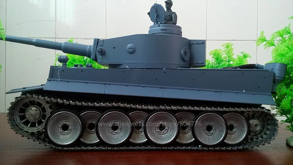 7 0 Новая версия 1/16 немецкий танк Tiger 1 Танк rc боевой 818-1 Расширенный для