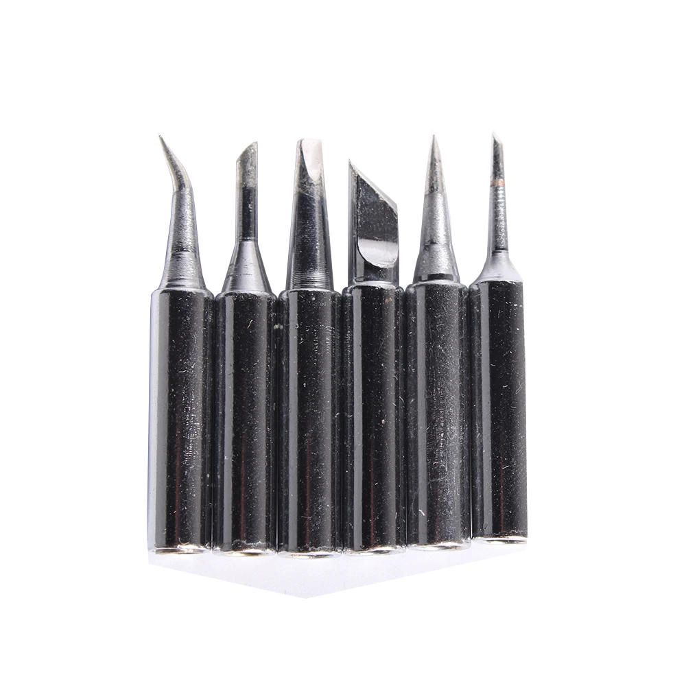 

Soldering Iron EU Plug 220V 60W Thermostatic Electric Mini Solder Iron Station With 6pcs Soldering Tip Solder Wire Rosin