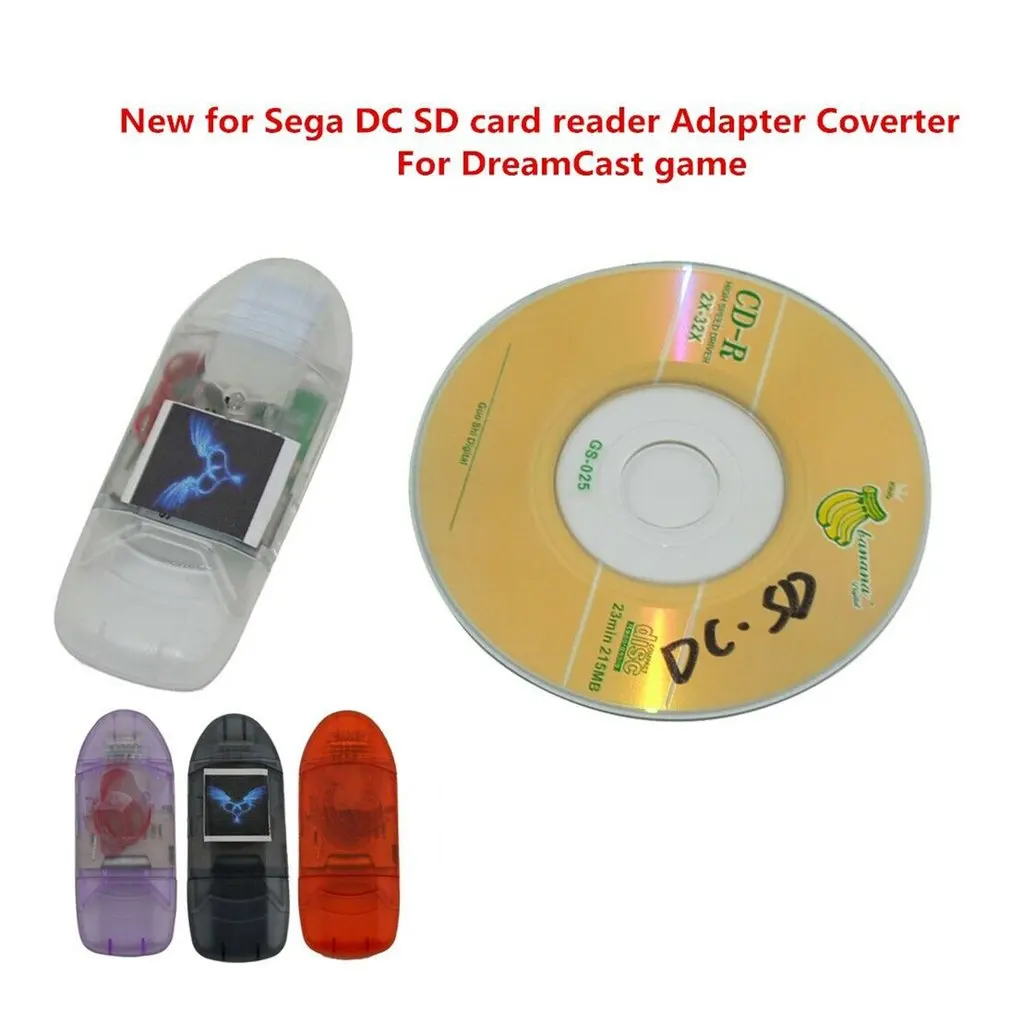 Кардридер адаптер конвертер для sega DC Dreamcast Micro SD карта игровой плеер для DreamCast игра с индикатором света