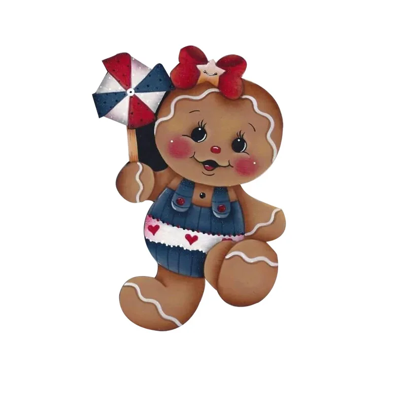 Рождественские Имбирные новые штампы для скрапбукинга металлические Вырубные