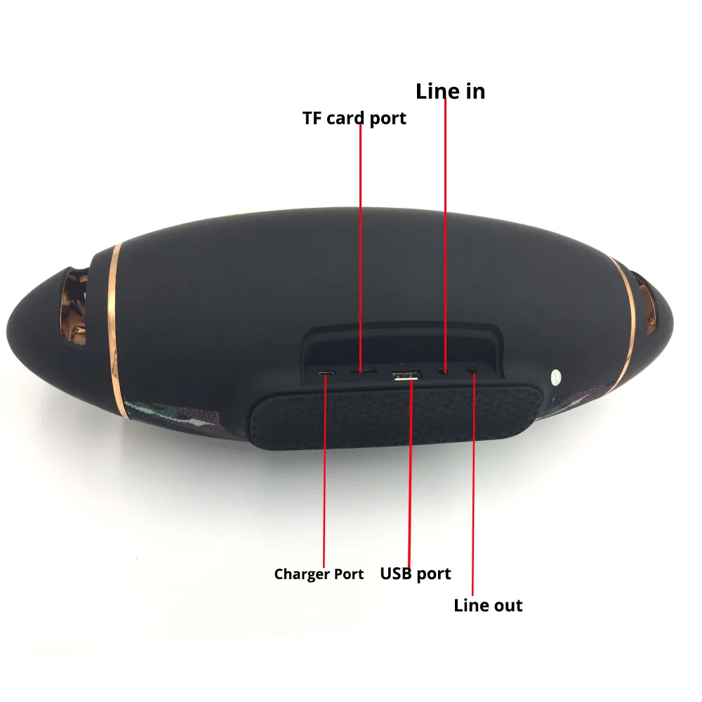 Оригинальная Bluetooth-Колонка HOPESTAR H20 для регби беспроводная Портативная колонка USB