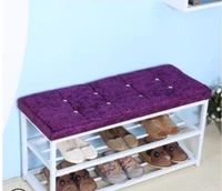 the new color shoe cabinet ultra thin household can sit at the door of the house and can sit on the leather shoe rack