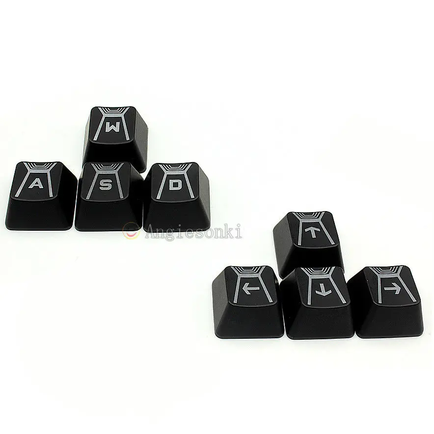 WASD and arrow Новые W A S D& стрелка направления колпачки для Log. itech G910 Romer-G механическая клавиатура B3K-T13L Romer G переключатели клавиатуры - Цвет: WASD and arrow