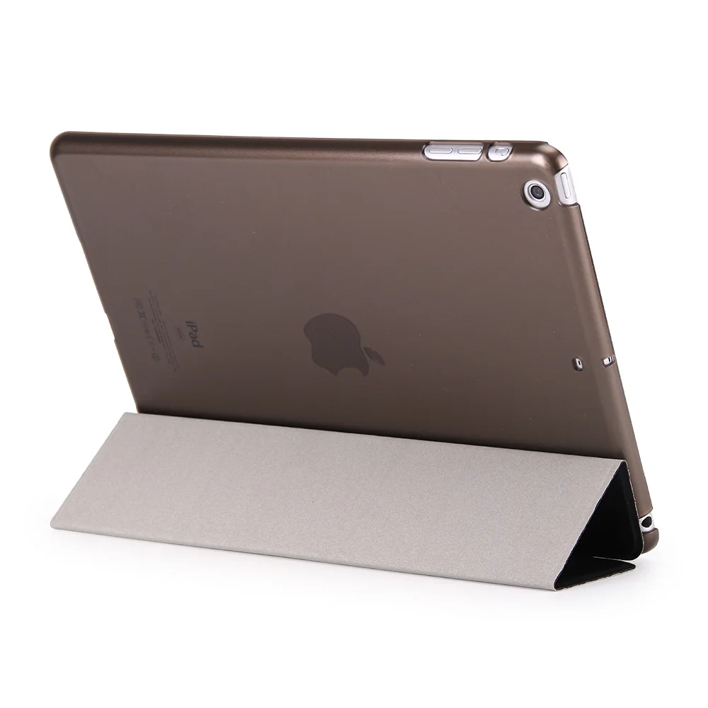 Чехол для iPad 9,7 6-го поколения, Чехол Air 3 2 1 Pro 10,5, прозрачный чехол, умный чехол из искусственной кожи для сна