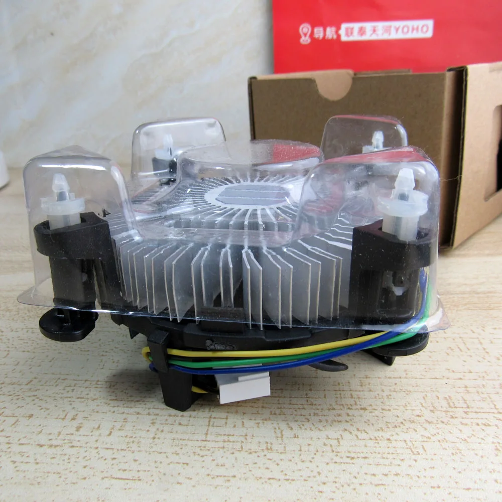 E97379-003 Процессор вентилятор радиатора для i3 i5 i7 разъем LGA 1150 1155 1156 C0155 12V 0.2A