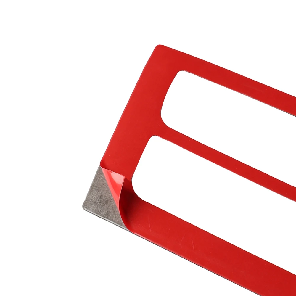 

Carbon Fiber Sticker Rear Air Vent Outlet Panel Cover Trim Sticker for Tesla Model-X Car Interior decoration Accessories