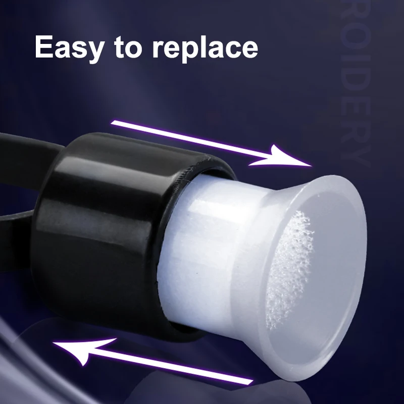 100 шт. одноразовые Пигментные чашки с губкой для перманентного