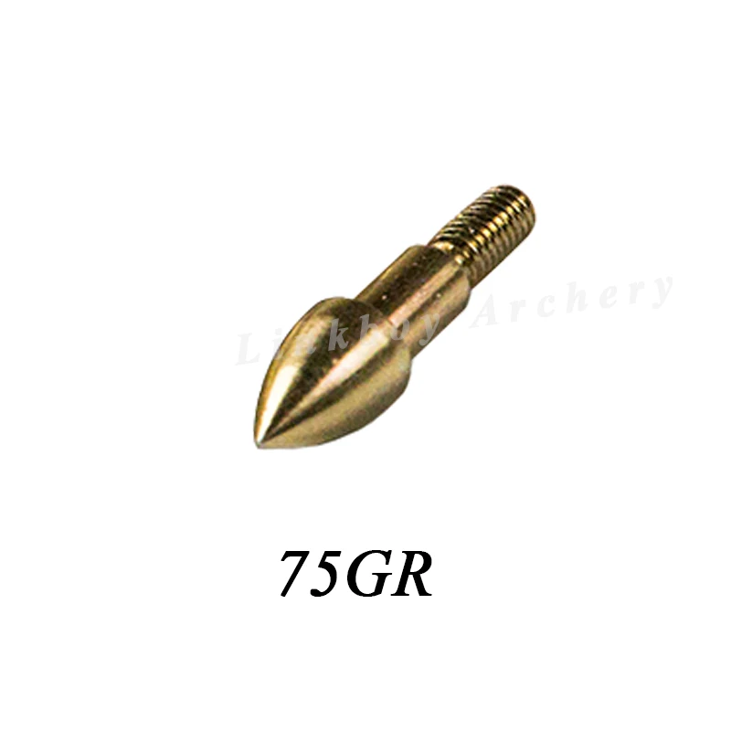 Стрельба из лука 12 шт Золотая Цель Точка 75гр/100гр 8-32 Whorl и алюминиевая стрела