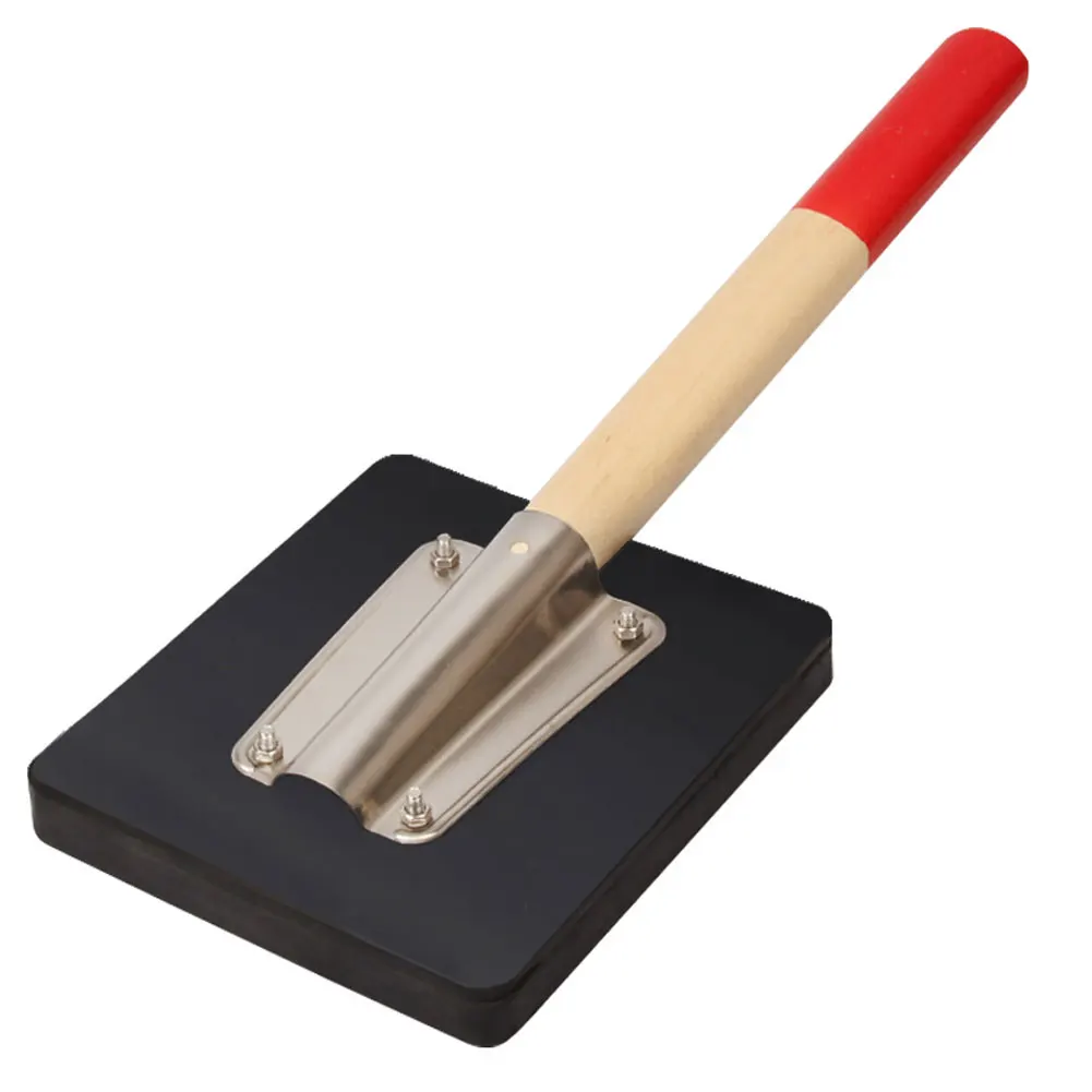 

Heavy Duty Mallet Rubber Hammer Clapper, Brick Hammer, Save Time and Effort, Comfortable Handle, Protect the Floor from Damage