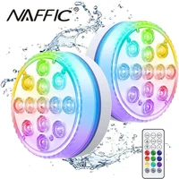 new led submersible lights waterproof garden colorful remote pool lights aquarium party swimming lamp underwater led pond lamp
