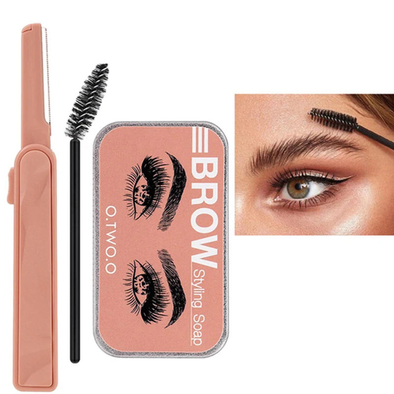 Гель для укладки бровей водостойкие долговечные 3D пернатые дикие крем скребок