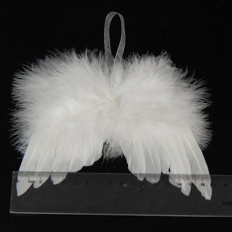 Новинка Повязка на голову с перьями и крыльями ангела для маленьких девочек