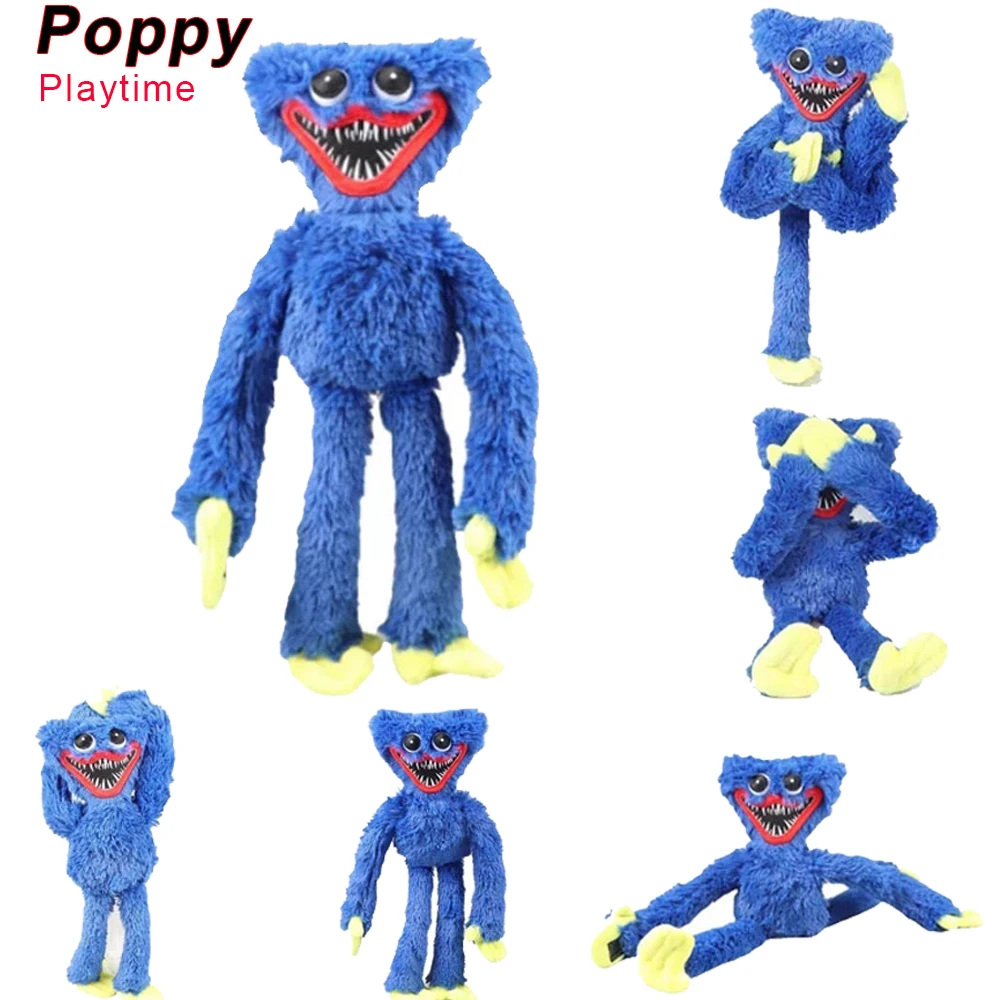

40cm Huggy Wuggy From Poppy Playtime Plush Toy Stuffed Soft Animals Toys Cute Cartoon Game Dolls Kids Birthday Christmas TOYS