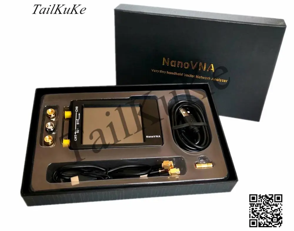 Оригинальный анализатор для сети NanoVNA Vector с крышкой чехол anovna H антенна