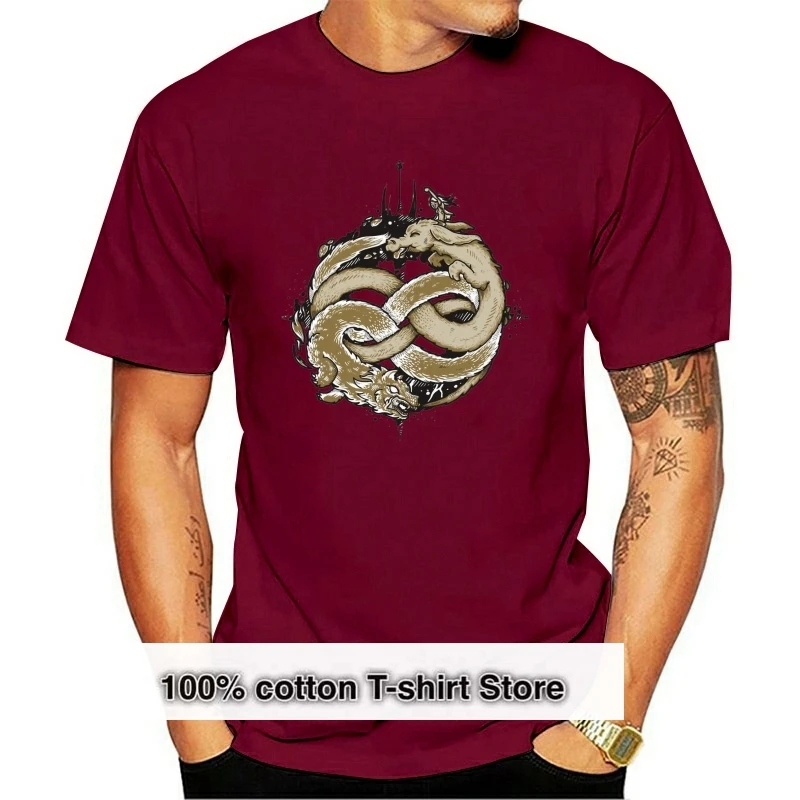 

Neverending Story Shirt Orin Falcore Black Cotton T-Shirt top tee