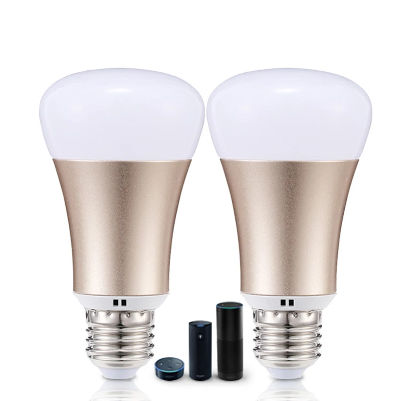 

5w Voice Control Wifi Smart Light Bulb E27 Dimmable Led Light Bulb Tuya Wifi Bulb Light Smart Home Lighting Color Changing