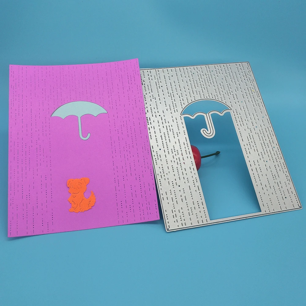 

Umbrellas, raindrops, heavy rain metal cutting molds, scrapbooks, photo album decorations, DIY handmade artworks