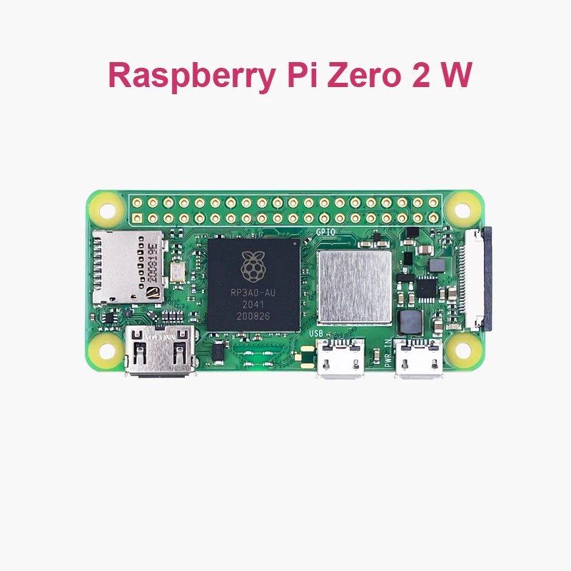 Raspberry Pi Zero 2 Вт с RP3A0 A четырехъядерный 64-разрядный системный блок управления 1 ГГц