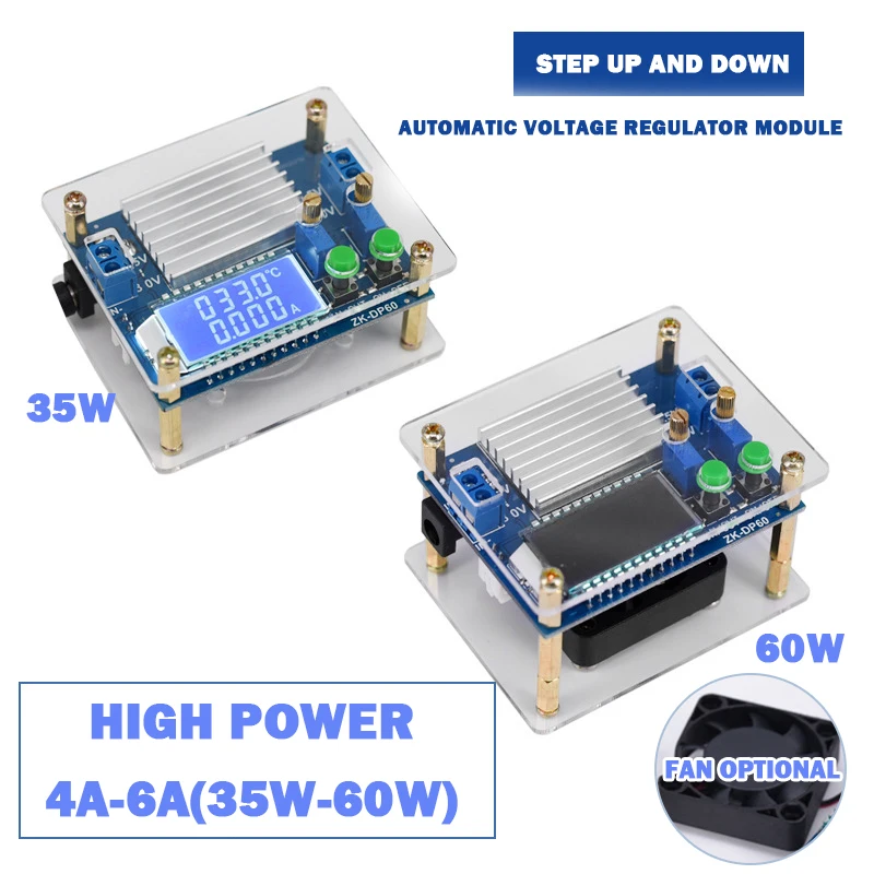 Регулируемый регулятор напряжения постоянного тока в постоянный ток от 5 30 до 0