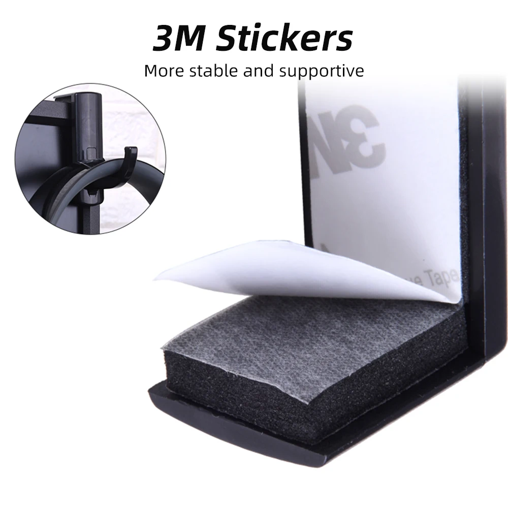 headphone holder earphone hook headset hanger for desk pc display monitor gaming earphone stand bracket head mounted accessories free global shipping