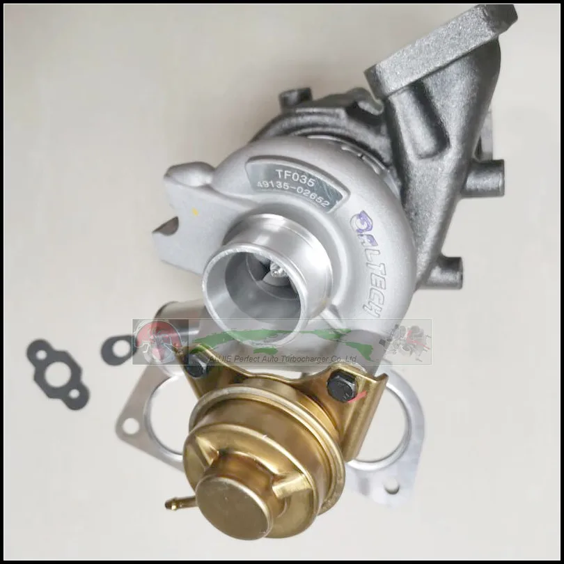 Турбо TF035 49135-02652 MR968080 4913502652 для Mitsubishi L200 W200 2002- Challanger Pajero III Shogun 2001-07 4D56 2.5L |