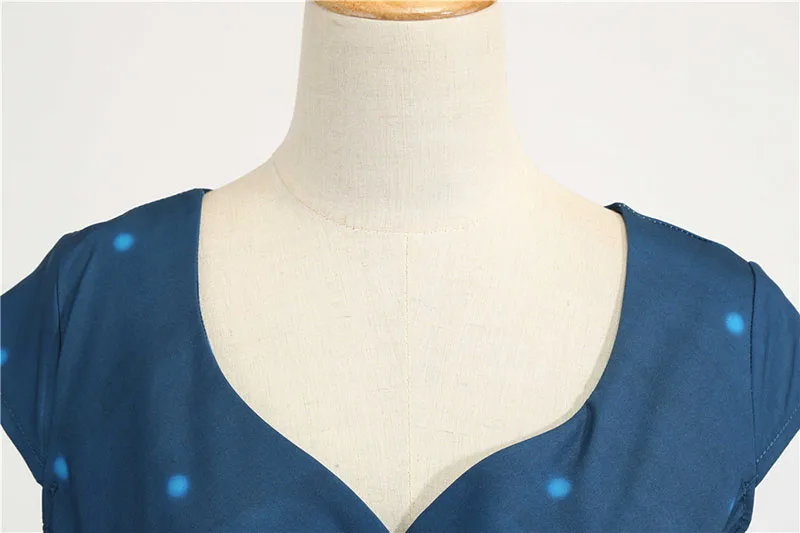 S~ 3XL женское рождественское платье праздничные вечерние платья размера плюс с коротким рукавом и v-образным вырезом Элегантное повседневное винтажное зимнее платье