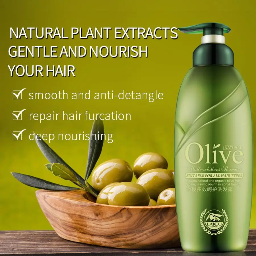 LAIKOU Shampoo For Hair Treatment Straighten Repair Keratin Moisturizing Damaged Care Mask Olive Removal Dandruff | Красота и