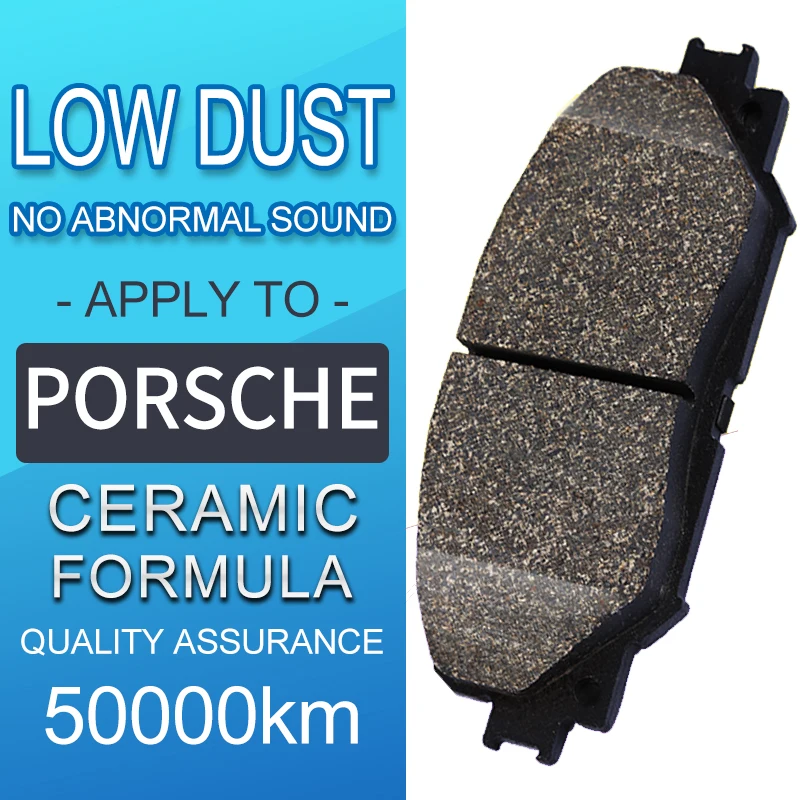 4 шт./компл. автомобильные передние и задние керамические тормозные колодки для