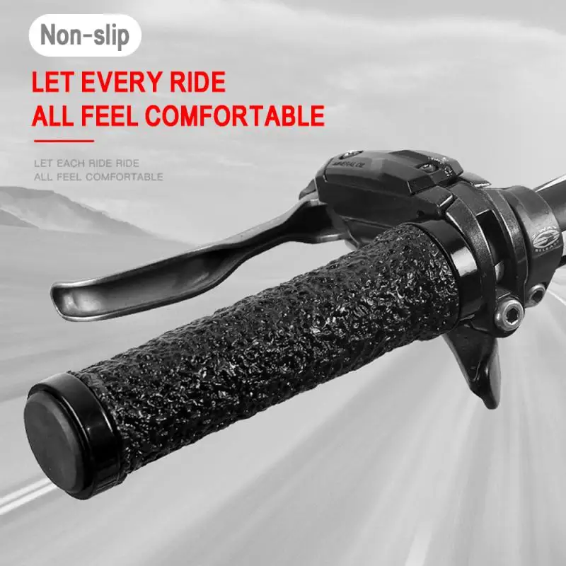 Комплект ручек для велосипеда ручки горного силиконовые Кристальные