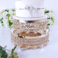 crown gold wedding display cake stand cupcake tray cake tools home decoration dessert table decorating party suppliers