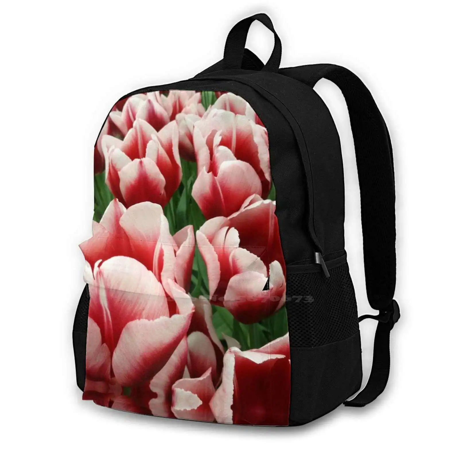 

Dancing With The Wind School Bag Big Capacity Backpack Laptop 15 Inch Dancing Wind Flowers Summer Flowers Summer Spring Eerie