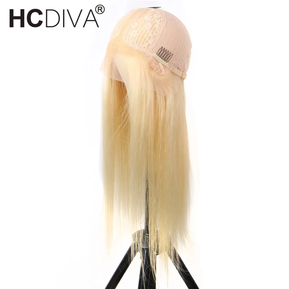 Средняя часть кружевной парик 70 см 613 блонд прямые кружевные части Реми