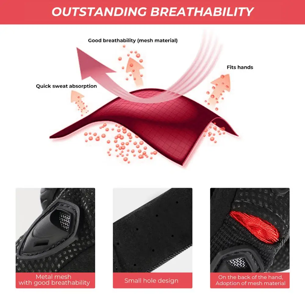 Кожаные Мотоциклетные Перчатки дышащие защитные перчатки для сенсорных экранов