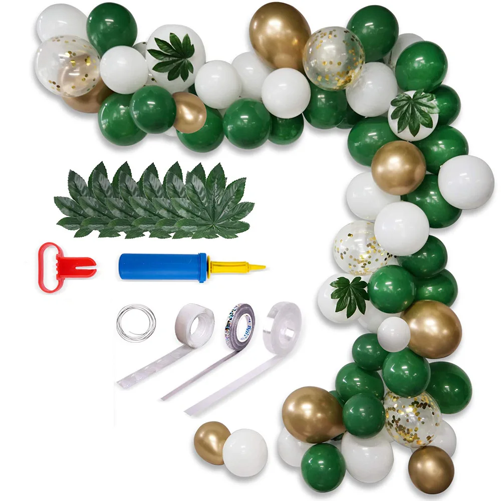 

Balloon Garland Arch Bridge Latex Confetti Balloon Simulation Plant Ballon Set Party Set Birthday Wedding Anniversary DIY Decor