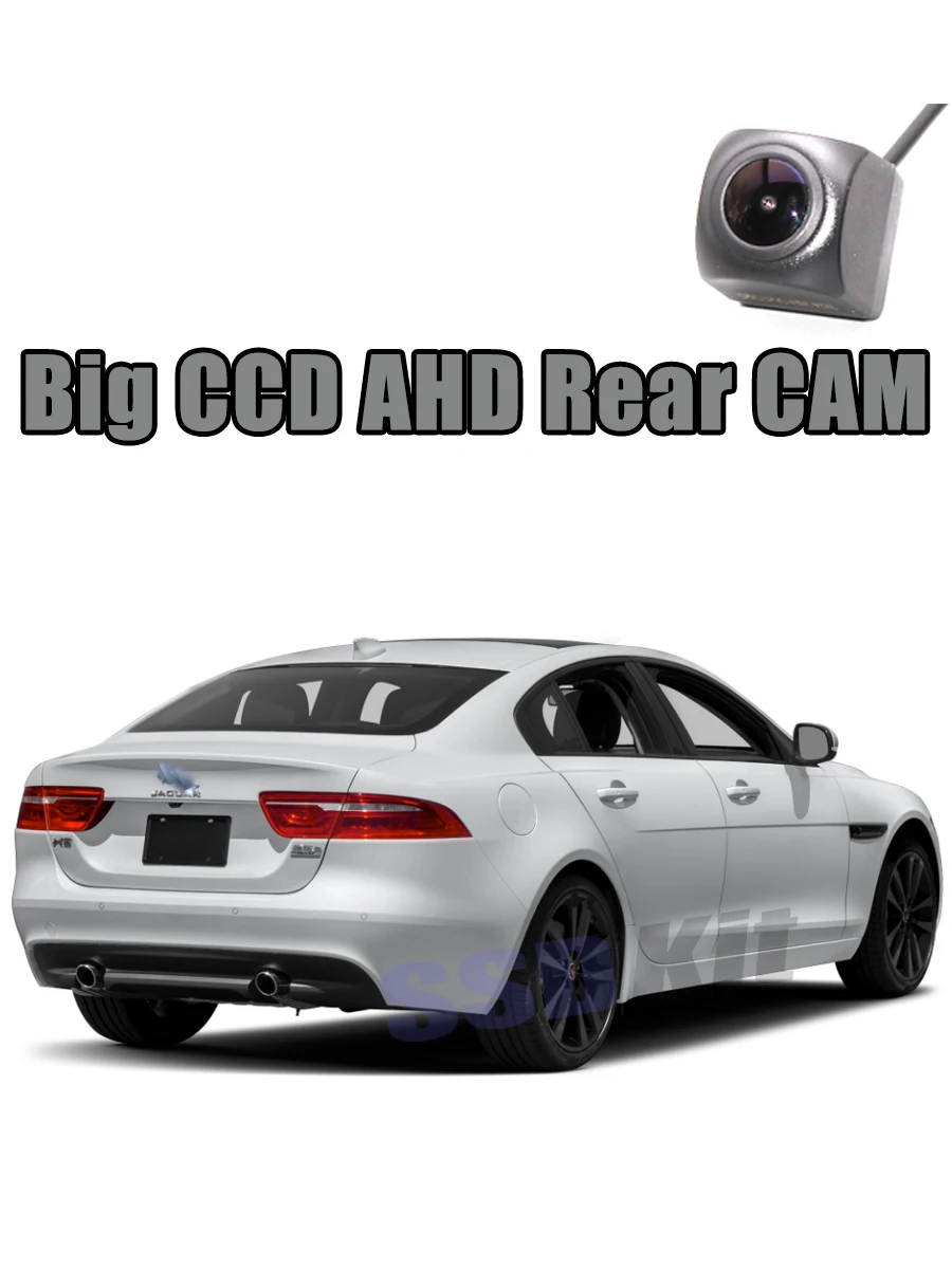 

Car Big CCD Rear Camera Reversing Super Night View AHD 720 1080 WaterPoof Back CAM For Jaguar XE X760 2015~2020
