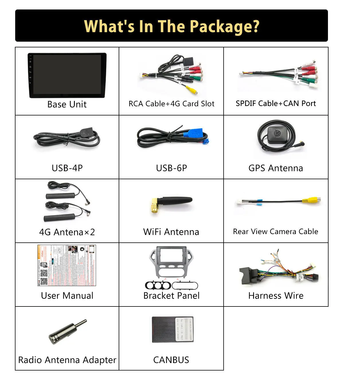 Автомобильный GPS-радиоприемник Qualcomm 8Core Android для Ford Mondeo 2006-2010 MT AT оптический HDMI CarPlay