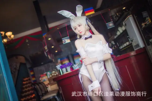 Аниме Yosuga no Sora Косплей Женщины Kasugano косплей костюм необычный кролик девушка