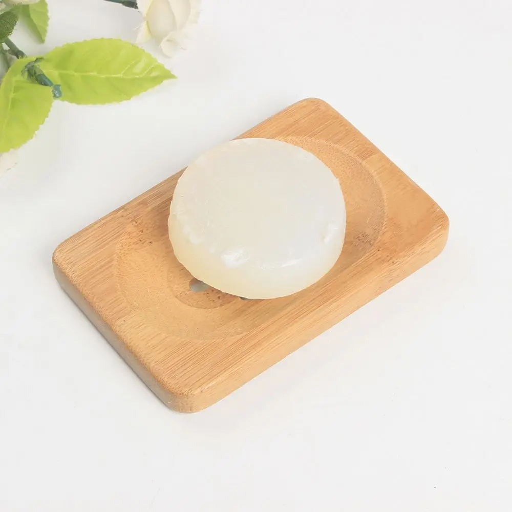 Бамбуковые мыльницы из натурального дерева подставка для мыла полка хранения